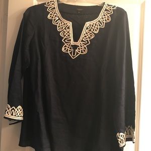 Talbots’s linen blouse NWOT 2x but is petite